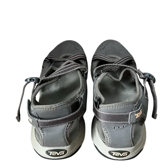 Teva Strap Sandals Women’s 10 Gray S/N 1000271 Shoc Pad Adjustable Hiking Water - Picture 4 of 13